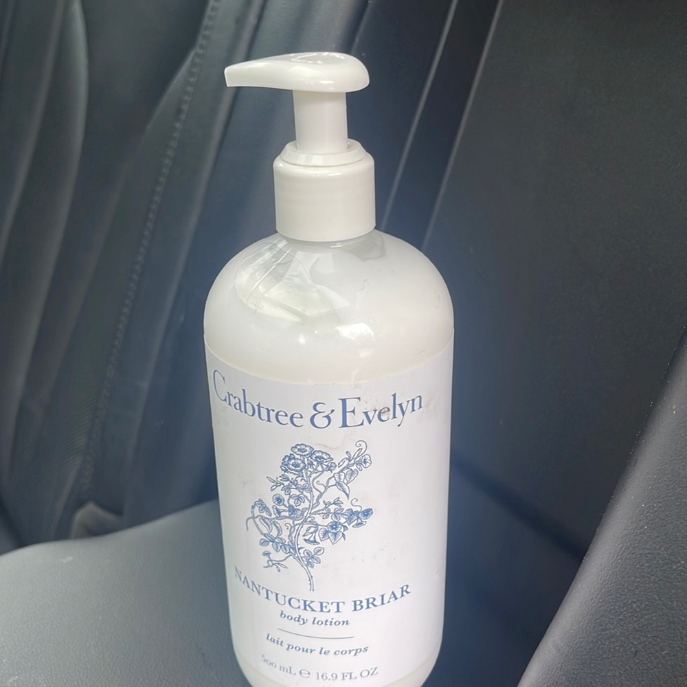 Crabtree & Evelyn Nantucket Briar Body Lotion 16.9 oz. Final Inventory